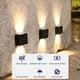 thumbnail image 4 of Lámpara Solar LED de Pared para Exteriores, Impermeable, para Vallas, Patios y Jardines Ornamentales, Luz Cálida., 4 of 5