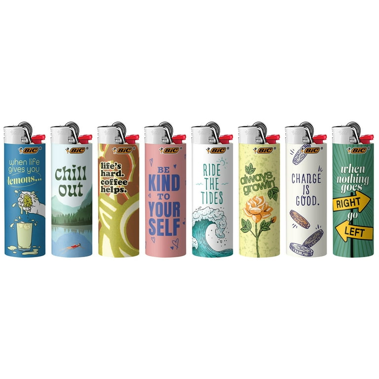 BIC Special Edition Positive Aspirations Series Lighters, Value