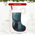 thumbnail image 4 of Naloa Mystical Forest Elk Christmas Stockings Decorations, Xmas Ornaments, DIY Personalized Farmhouse Decor for Home Family Party Tree, 4 of 7