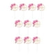 thumbnail image 4 of 10 piezas de adornos para cupcakes con texto "Happy Cake Topper", decoración para hornear, adornos de papel para cupcakes DIY Redondo, 4 of 9