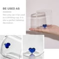 thumbnail image 6 of Niceauty Blue Heart Decor Glass Cup for Storage Perfect Tabletop Decoration Suitable for Home Hotel Office Size 12oz, 6 of 8