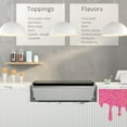 thumbnail image 3 of 39 in. Countertop Ice Cream Display Freezer with Glass Top with and 5 Pans, 3 of 17