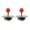 Red, variant on Pair Competition Style Joysticks with Ball Handle Game Joystick for Arcade game