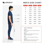 Infinity Cherokee Men Scrubs Top Tuckable V-Neck CK910A