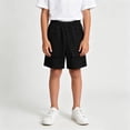 thumbnail image 5 of KICILVS Boys Sweat Shorts with Cargo Pockets Elastic Waist Summer Casual Shorts for Everyday Lounge Wear Daily Bottoms 3-12 Years, 5 of 6