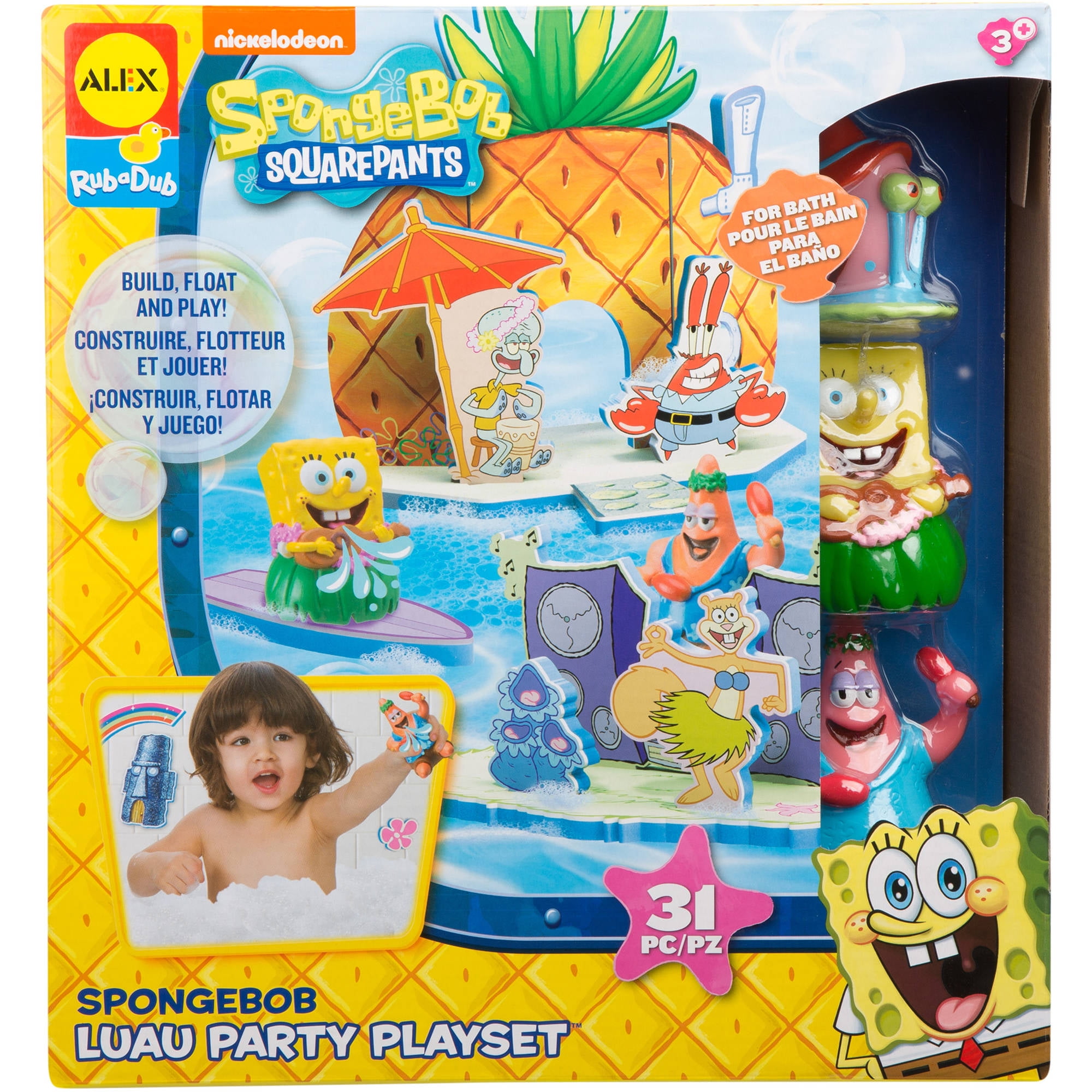 Alex Toys SpongeBob Luau Party Playset