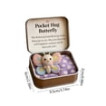 thumbnail image 2 of Easter Decorations for Home Pocket Hug Box Plush Rabbit 1 Count, 2 of 6
