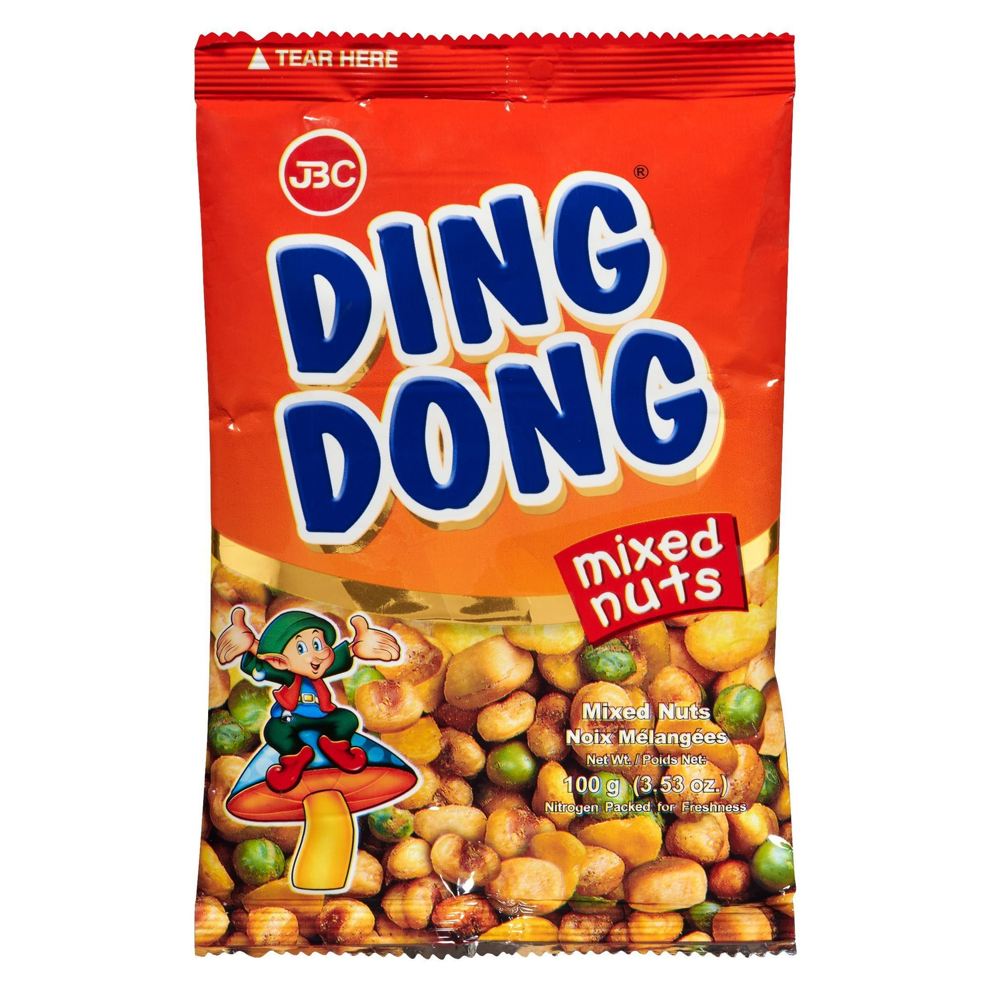 Ding Dong Mixed Nuts 100g per Bag, 100 g