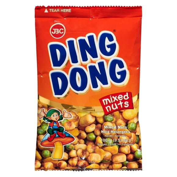 Ding Dong Mixed Nuts 100g per Bag