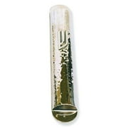 Sterling Silver Mezuzah Convex hammered