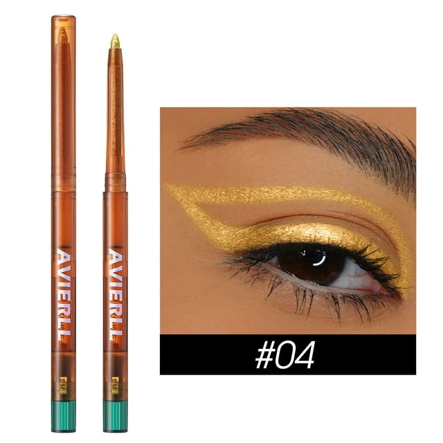 Hot6sl Liquidación de Ahorros de Verano Delineador En Gel Delineador Metálicoque Cambia de Color Sombra de Ojos Que Cambia de Color Lápiz de Sombra de Ojos Resistente Al Agua de Larga Duración