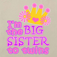 thumbnail image 4 of Inktastic I'm the Big Sister to Twins. Tote Bag, 4 of 5