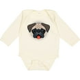 thumbnail image 3 of Inktastic Cute Pug Puppy Dog Boys or Girls Long Sleeve Baby Bodysuit, 3 of 5