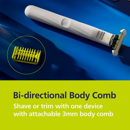 Philips Norelco OneBlade Intimate Pubic Groomer - White