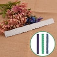 thumbnail image 4 of Visland 3 Pcs 8.54" Carbon Steel Metal Paper Tearing Ruler Irregular Edges Paper Cutting Ruler Wavy Edge Measuring Tool for School Office Card Scrapbooking Making DIY Craft, 4 of 8
