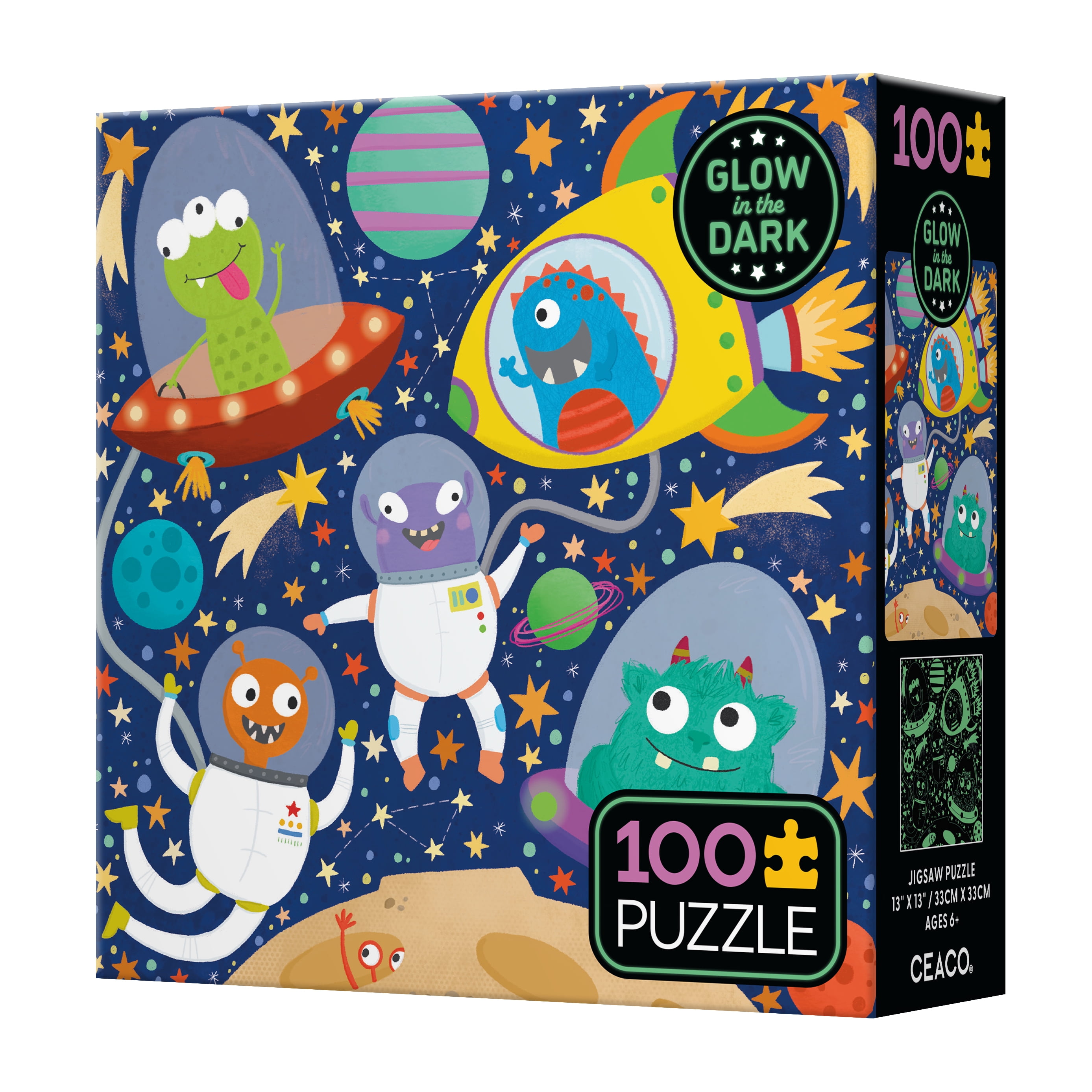 Ceaco Kids Deluxe 100 Piece Kids Deluxe Faye Buckingham Space