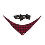 Vibrant Life Vl Red Collar Bandana Set M
