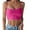 Hot Pink, variant on HNMKIU Women Fashion Party Camisole Solid Color Strap Sleeveless Slim Tunic Top for Casual Wear Womens Tank Tops Brown,L