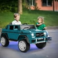 thumbnail image 2 of JOYLDIAS 12V Mercedes-Benz G650S Kids Ride on Car Electric Toy w/Remote, 3 Speeds, Lights, Bluetooth, Music, Blue, 2 of 21