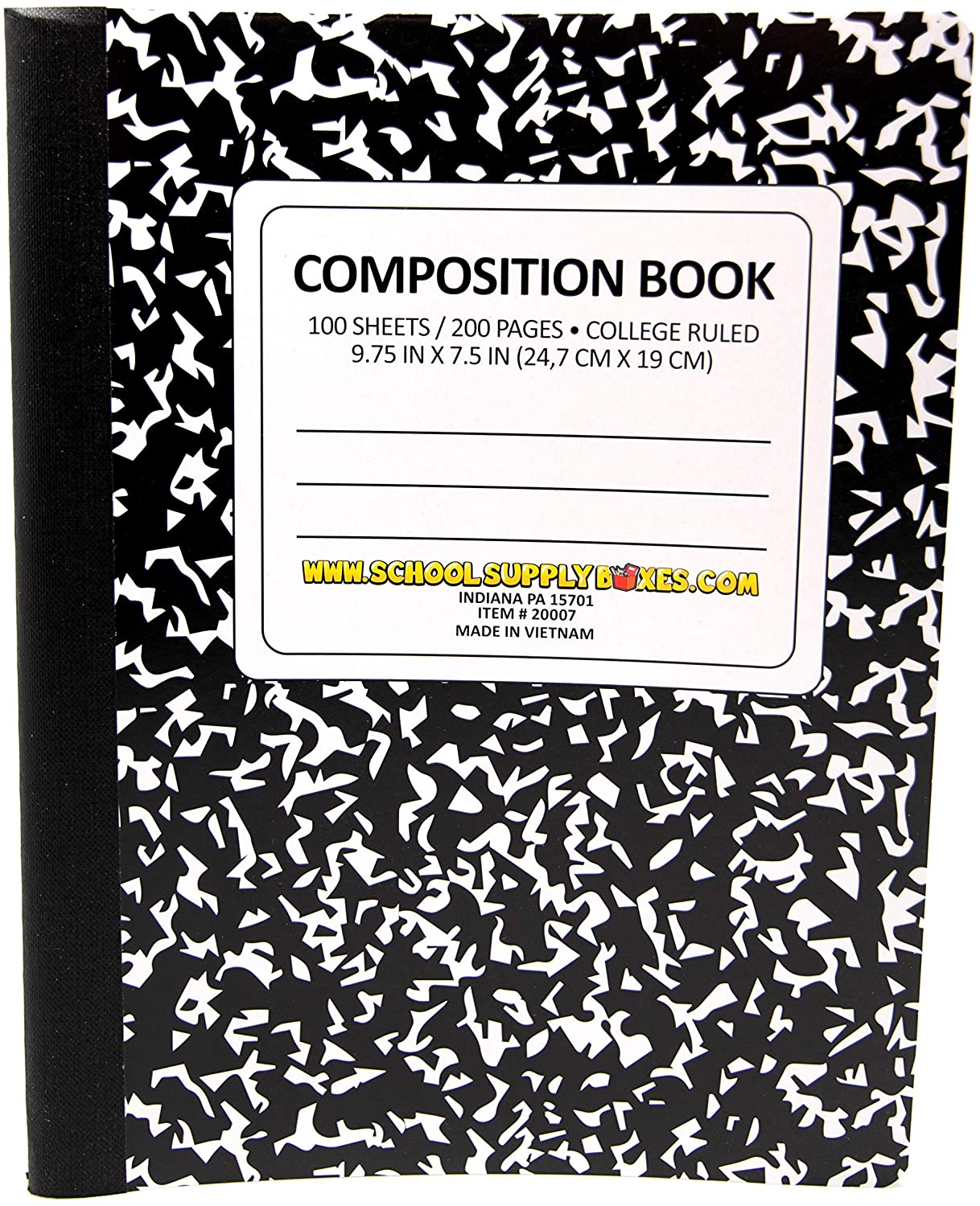 School Supply Boxes Composition Notebooks, 5-Pack photo 4