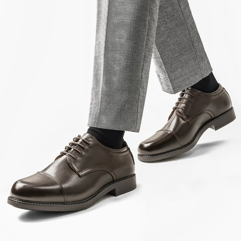 Bruno Marc Men's Oxford Classic Lace Up formal Dress Shoes Downing