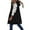 Black, variant on Vedolay Parka Jacket Women Lapel Collar Fall Coat Tops for Work Winter A,XL