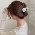 thumbnail image 2 of Garra de pelo grande Camellia pinzas rosa elegantes clips de pelo accesorios, 11 Afortunado Sencillez, 2 of 2
