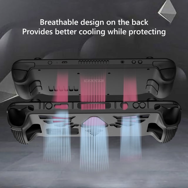 Anti Fall Shell Case for Steam Deck Game Console Protective Thumb Stick Grip Cap