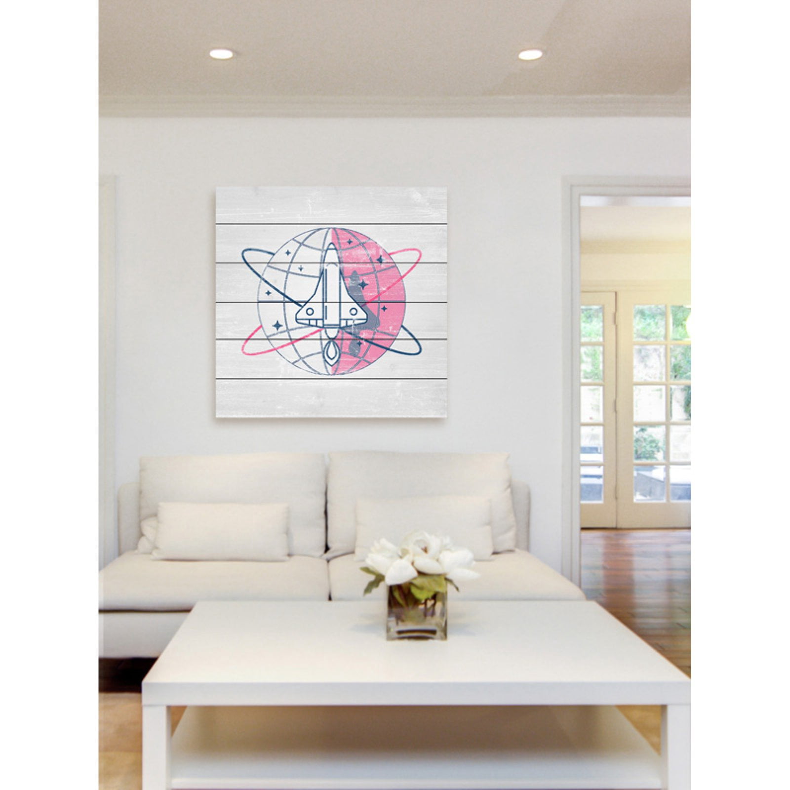 Marmont Hill ''Around the Globe'' Graphic Art on Wood