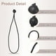 thumbnail image 3 of Cuerdas elásticas de 12 pulgadas con bolas, 60 piezas de cuerdas elásticas con bolas para sujetar lonas para tiendas (negro), 3 of 7