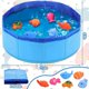 thumbnail image 4 of Interactive Cat Water Toy - Cat Pool with Fish Toys for Indoor Bored Cats, 4 of 5