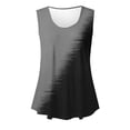 thumbnail image 4 of Yuyuzo Débardeurs pour Femmes Été Sans Manches T-Shirt Décontracté Col Rond Chic Color Block Blouse Fluide de Plage, 4 of 6