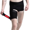 thumbnail image 2 of XIRQI Groin Support Hip Brace for Sciatica Pain Relief,Hip Brace Groin Support Wrap for Quadriceps Thigh Hamstring Compression Sleeve Hip Arthritis Pulled Muscles Joint Sciatica Groin Strap, 2 of 4