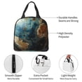 thumbnail image 4 of Sikiie Owl Globe Sculpture Lunch Bag for Women & Men Adult Insulated Lunch Box, Food Lunch Containers Lunch Tote Bags for Work, Travel, Outdoor, 4 of 8