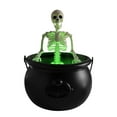 thumbnail image 4 of Halloween Decorations Indoor Large Witches Cauldron With LED Mist Make Black Plastic Cauldron Halloween Decor for Outside Yard Lawn Home Porch Door, 4 of 8