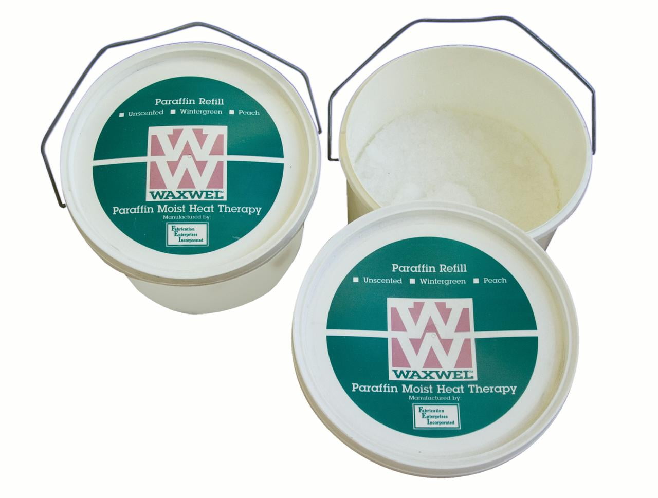 WaxWel Scented Paraffin Wax Bath Beads, Professional Home and Spa Soothing Moisturizing Therapy Warmer Refill Pellets, 3 Pound Tub of Pastilles, Rose Blossom Fragrance