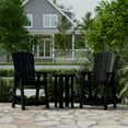 thumbnail image 2 of Wildridge Heritage Balcony Counter Chair, Black - Outdoor Weather Resistant Recycled Plastic Furniture for Patio, 2 of 4