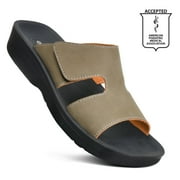 Aerothotic Aren Comfortable Casual Slide Sandals For Women