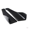 thumbnail image 1 of 2 pares de alerones para carrocería de coche, aletas divisoras de labios para difr de parachoques trasero modificado para coche universal Baoblaze Deflectores de parachoques traseros universales, 1 of 8