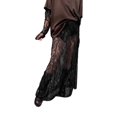 thumbnail image 4 of Women'S High Waist Lace Sheer Long Skirt for Summer Beach and Casual Wear Black S, 4 of 7