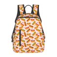 thumbnail image 1 of Fotbe Hot Dog In Heart Mochila Ligera para Hombres y Mujeres - Duradera y Resistente al Agua, Ideal para Escuela, Trabajo, Viajes y Uso Diario, 1 of 7