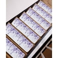 thumbnail image 7 of Stair Treads for Wooden Steps, Purple Eucalyptus Peel and Stick Stair Treads with Adhesive, Botanical Plant Rustic Branch Floral Non Slip Indoor Stairs Runner Rugs Mats for Elders Dogs 8"x30"7PCS, 7 of 7