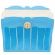 thumbnail image 1 of unbranded Soporte Organizador Para Jaula De En Plástico Resistente Color Azul Para Uso En Casa, 1 of 7