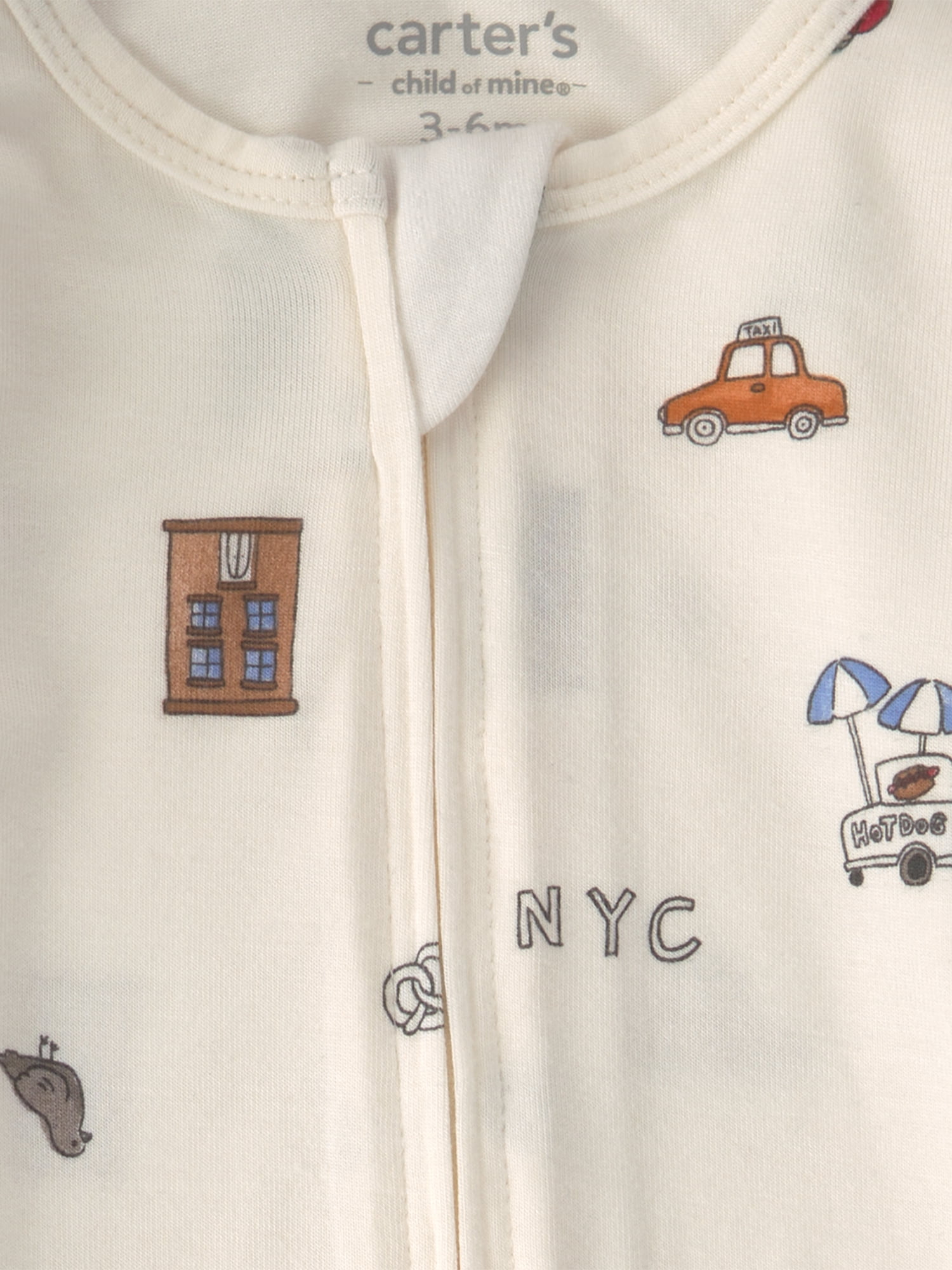 Carter's Child of Mine Baby ComfySoft Sleep 'N Play, Sizes, Preemie-6/9 Months