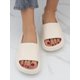 thumbnail image 3 of Women's Thick Bottom Soft & Elastic Lightweight Flip Flops, Purple, Summer, 3 of 4