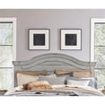 thumbnail image 2 of Bowery Hill Transitional King Antique Gray Wood Panel Headboard, 2 of 7