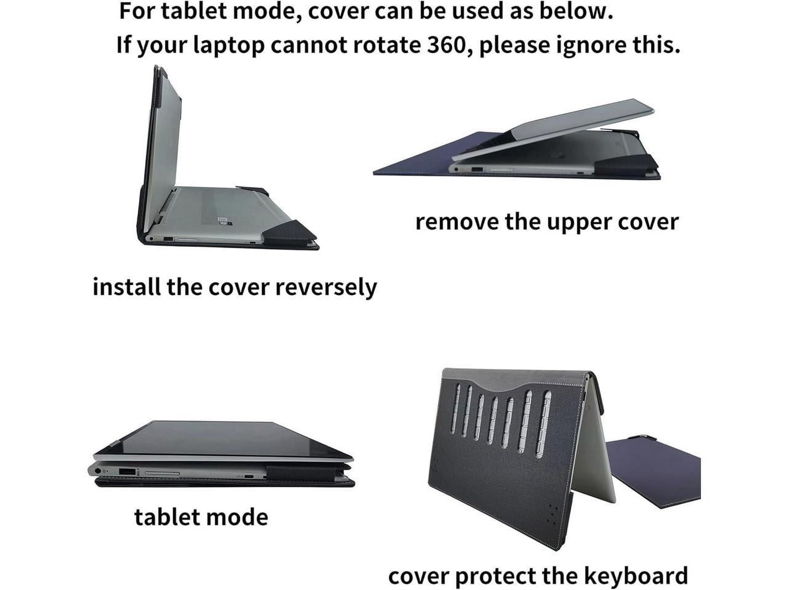 Laptop Case Cover for 16 inch Lenovo IdeaPad 5 2-in-1 16AHP9 16IRU9 & ThinkPad L16 Gen1 &ThinkPad X1 Extreme Gen5 Gen4,Detachable Notebook PC Sleeve Protective Bag with Pen Holder
