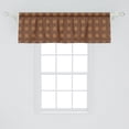 thumbnail image 2 of Ambesonne Aboriginal Window Valance, Traditional Flower Motif, 54" X 18", Pale Redwood Multicolor, 2 of 3