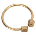 thumbnail image 4 of Brass Screw Lock Keychain,  Toughness Screw Lock Clip Key Ring Portable Annealed  For Outdoor Backpack, 4 of 8
