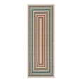thumbnail image 2 of Unique Loom Baja Outdoor Collection Area Rug - Ensenada (2' x 5' 1" Runner Multi/Brown), 2 of 6